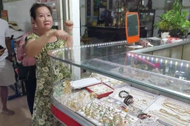1 tiệm vàng ở Long An bị cướp
