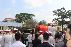 Toàn cảnh đưa tiễn ông Trương Vĩnh Trọng về cõi vĩnh hằng 