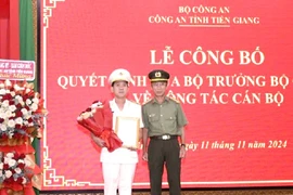 Tiền Giang có tân Phó giám đốc Công an tỉnh