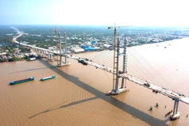 Ngày 19-4 sẽ hợp long cầu Rạch Miễu 2 nối tỉnh Bến Tre và Tiền Giang