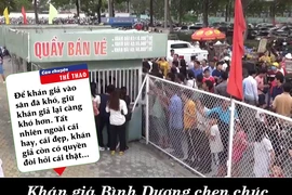 Chiếc vé sân Bình Dương