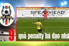 Video 9 cú sút penalty ‘bá đạo’ nhất
