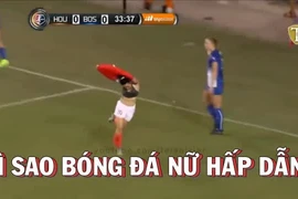 Video những kiểu mừng bàn thắng khiến bóng đá nữ hấp dẫn