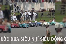 Đua ô tô nhí 'siêu động cơ' 