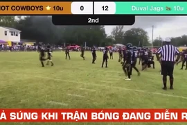 Kinh hoàng xả súng khi hai đội đang thi đấu