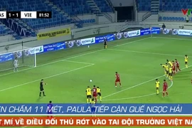 Quế Ngọc Hải kể trước chấm 11m cầu thủ Malaysia nói gì vào tai anh