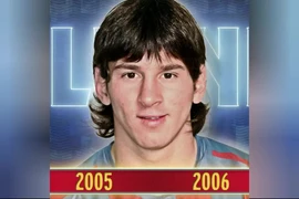 Barcelona làm chân dung Messi từ 2005 đến 2021