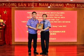 VKSND TP.HCM tiếp đoàn đại biểu VKSND Tối cao của Trung Quốc 