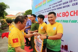 TAND huyện Bình Chánh ra mắt CLB chạy bộ nhân kỉ niệm thành lập ngành