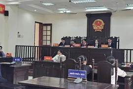 Sinh viên khoa luật tham gia cuộc thi phiên tòa giả định