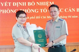 Nhân sự mới Cục THADS TP.HCM 