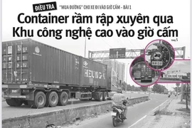 Truy tố 12 bảo vệ Khu công nghệ cao TP.HCM vụ 'mua đường' cho xe đi vào giờ cấm