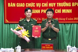 Trung tá Lê Việt Hải làm Chỉ huy trưởng Biên phòng cửa khẩu cảng TP.HCM