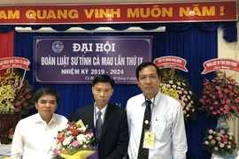 Đoàn Luật sư Cà Mau có tân chủ nhiệm