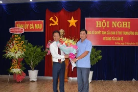 Giáo sư Lê Quân được điều động giữ chức Phó Bí thư Cà Mau