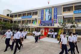 Cà Mau: 90,7% học sinh đến lớp ngày đầu tiên học trực tiếp