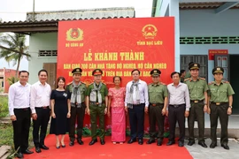 Bộ Công an bàn giao 700 căn nhà cho người nghèo ở Bạc Liêu