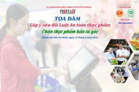 Đang diễn ra tọa đàm 'Góp ý sửa đổi Luật An toàn thực phẩm: Chặn thực phẩm bẩn từ gốc'