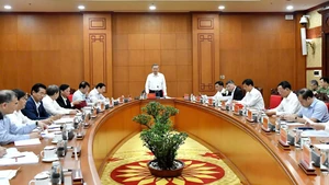 Tổng Bí thư Tô Lâm chủ trì và kết luận tại cuộc họp Thường trực Ban Chỉ đạo Trung ương về phòng, chống tham nhũng, lãng phí, tiêu cực hồi tháng 10-2024.