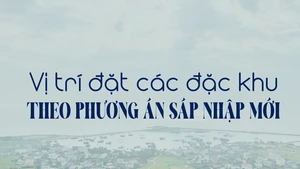 Infographic: Vị trí đặt các đặc khu theo phương án sáp nhập mới