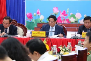 Thủ tướng đang chủ trì hội nghị Hội đồng điều phối vùng Đông Nam Bộ ở Tây Ninh