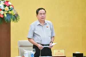 Phó Chủ tịch Thường trực Quốc hội Trần Thanh Mẫn thông tin khối lượng công việc Kỳ họp thứ 7 