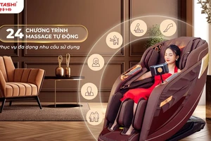 Ghế massage Kaitashi - Bí kíp ‘nạp năng lượng’ mỗi ngày cho cơ thể