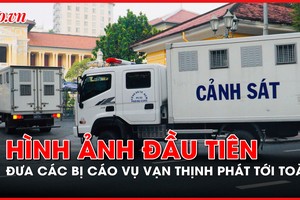 Cập nhật: Những hình ảnh đầu tiên về phiên toà xét xử vụ Vạn Thịnh Phát giai đoạn 2