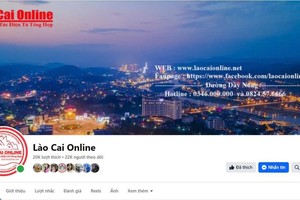 Lào Cai Online Công Bố Trang Fanpage chính thức