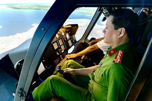 Đại tá Nguyễn Ngọc Trung, Trung đoàn trưởng Trung đoàn Không quân CAND (E32)