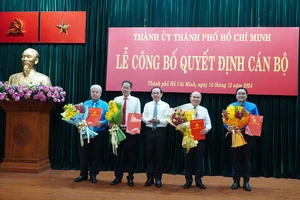 Ban Bí thư chỉ định 4 nhân sự tham gia Ban Chấp hành Đảng bộ TP.HCM