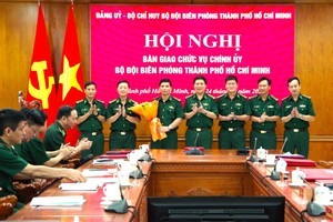 Đại tá Đỗ Vĩnh Thăng làm Chính ủy Bộ đội biên Phòng TP.HCM