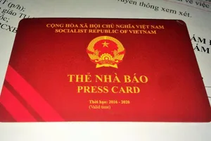 Không thu hồi được thẻ nhà báo cựu trưởng ban biên tập