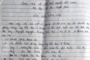 Hai lần xin lỗi công dân vì chậm trễ trả kết quả