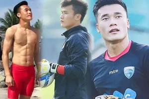 Những cô nàng ‘say nắng’ thủ môn Bùi Tiến Dũng