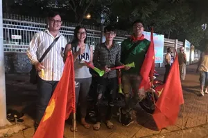 Cuồng nhiệt không khí trận Việt Nam-Syria