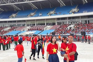 Olympic Việt Nam thay đổi lộ trình, đã về tới Mỹ Đình