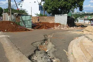 Gia Lai chỉ đạo khắc phục con đường trăm tỉ hư hỏng do mưa