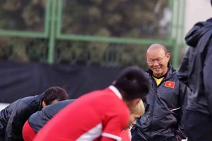 Thầy trò Park Hang-seo tập trung cho trận quyết định với Iraq