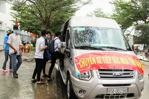 Ninh Thuận điều xe hỗ trợ thí sinh xa nhà 