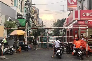 Sáng 10-2: Cập nhật danh sách các điểm phong tỏa tại TP.HCM