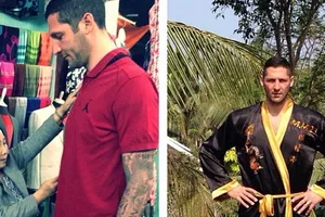 Marco Materazzi đã đón năm mới ở Việt Nam