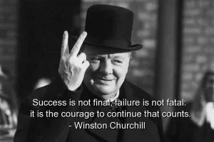 Bí quyết thành công của Winston Churchill