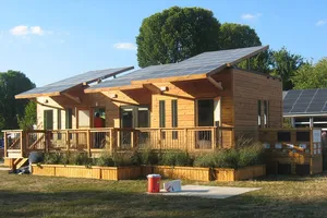 Ấm áp với nhà gỗ