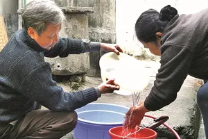 Nước sinh hoạt Hà Nội không lọc hết độc tố