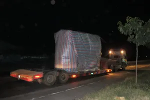 Xe khủng đột ngột rời bãi, tẩu thoát về hướng Tp. HCM