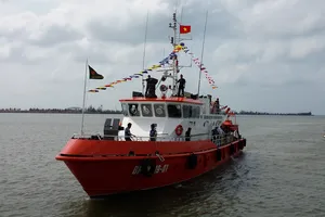 Bộ đội Biên phòng Kiên Giang được cấp tàu tuần tra hiện đại