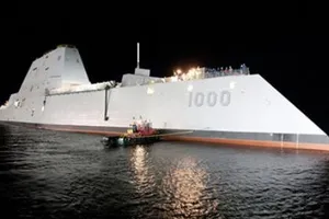Chạy thử 'quái vật' chiến hạm của Mỹ