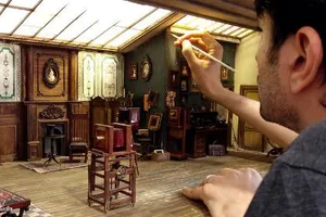 Mê mẩn với studio tí hon của nghệ nhân Alamedy Diorama 