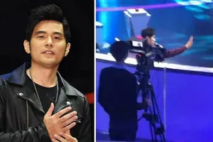 Siêu sao Châu Kiệt Luân nổi giận trên sóng trực tiếp